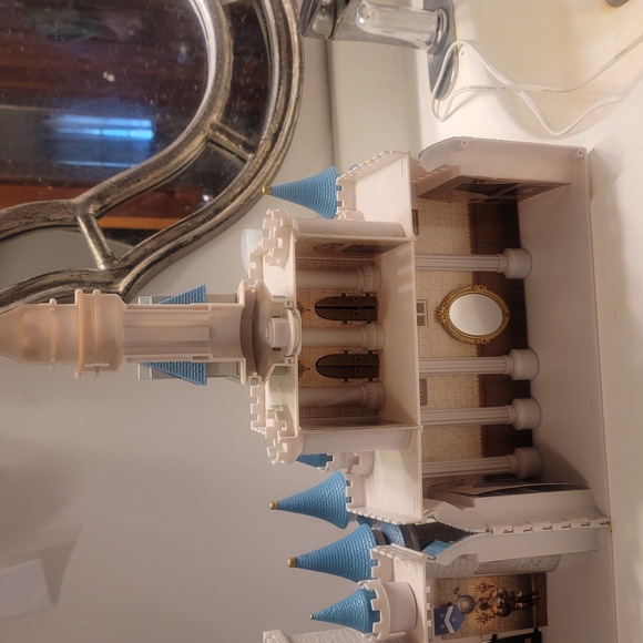 Castle Night Light with Turquoise Accents - Picture 8 of 9